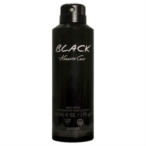Black by Kenneth Cole 6 oz All Over Body Spray for Men New In Can | eBay