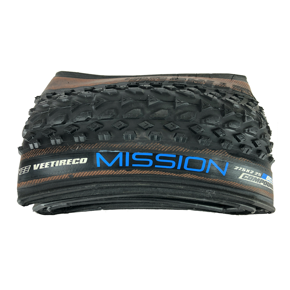2 Vee Tire Rail Tracker 27.5x2.2 Tires Synthesis Sidewall Dual Control Compound