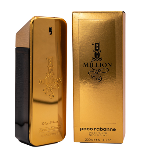 1 Million by Paco Rabbane 6.7 / 6.8 oz EDT Cologne for Men New In Box ...