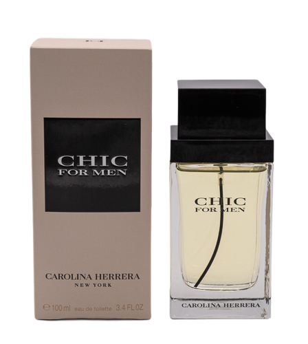 Chic for Men by Carolina Herrera 3.4 oz EDT Cologne for Men New In Box ...