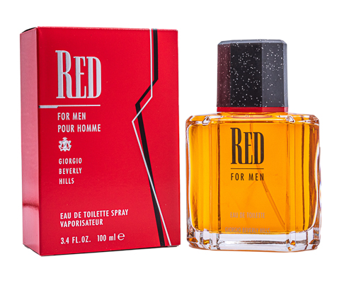 Red by Giorgio Beverly Hills Cologne for Men 3.4 oz New In Box ...