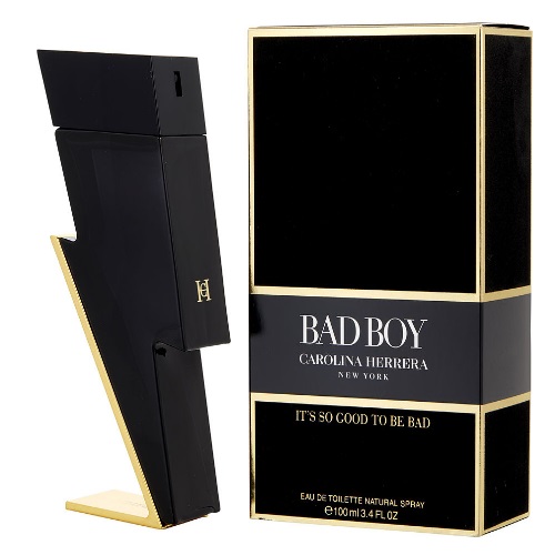 Bad Boy by Carolina Herrera 3.4 oz EDT Cologne for Men New In Box ...