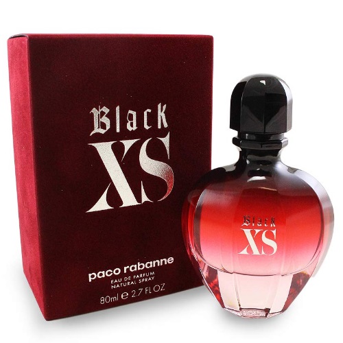 Black XS by Paco Rabanne 2.7 oz EDP Perfume for Women Brand New In Box
