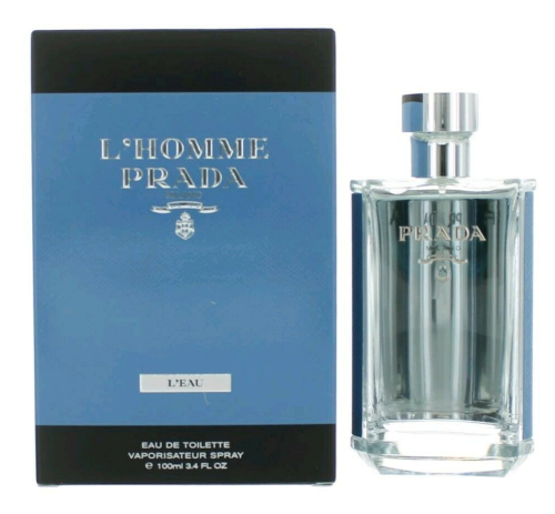 Prada L'Homme L'eau 3.4 oz EDT Cologne for Men New In Box