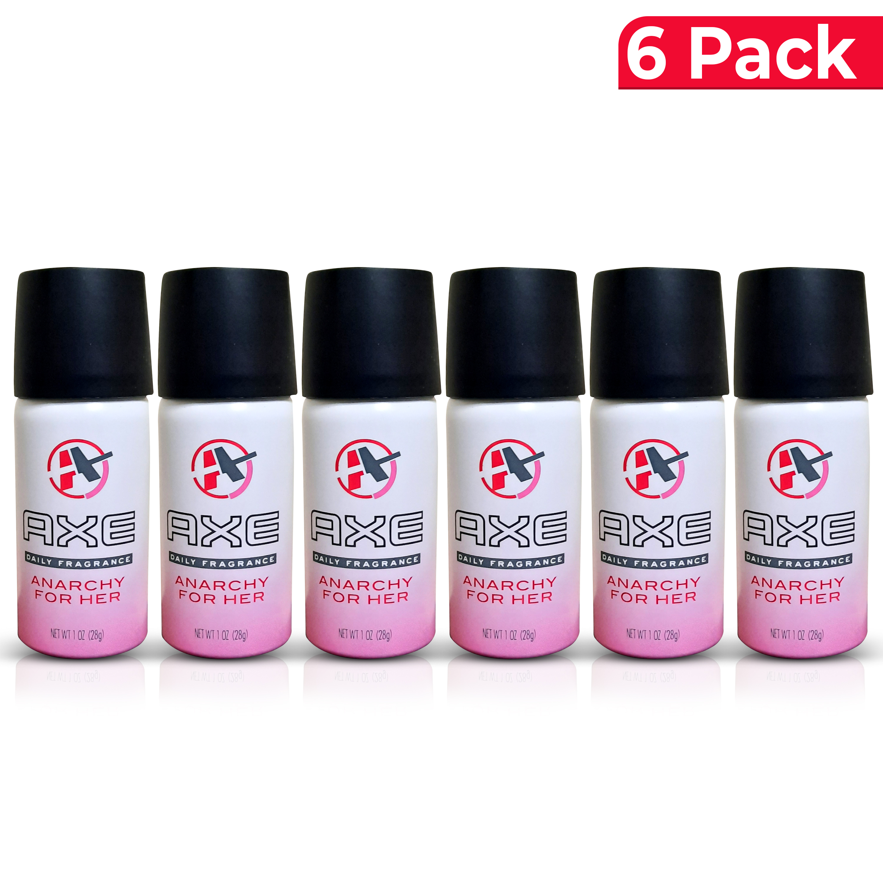 Axe Anarchy for Her Deodorant Body Spray, 1 Ounce 6 Pack ...