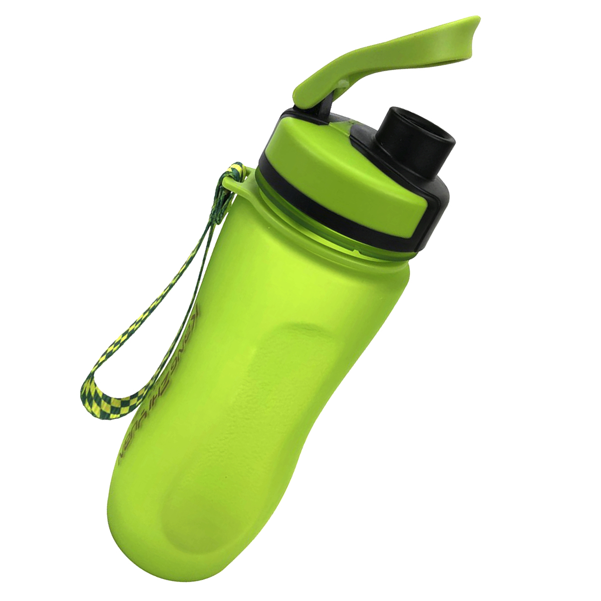 green bike water bottle