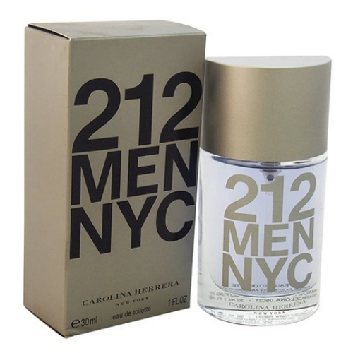 212 MEN NYC by Carolina Herrera 1 oz EDT Cologne for Men New In