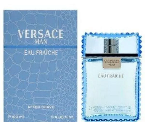 Versace Man Eau Fraiche 3.4 oz After Shave Lotion for Men