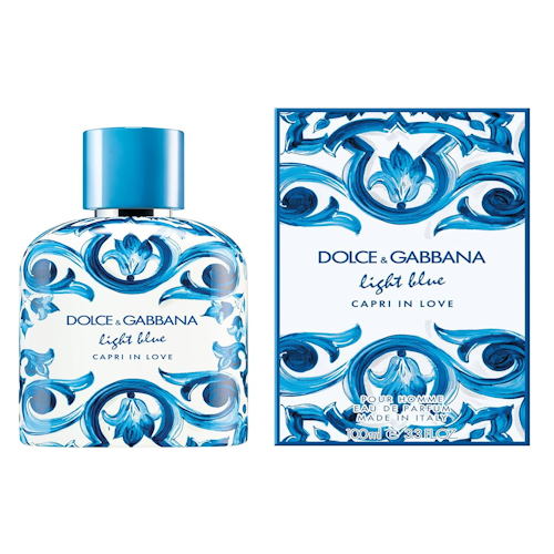 Light Blue Capri In Love Dolce & Gabbana 3.3 oz EDP Cologne for